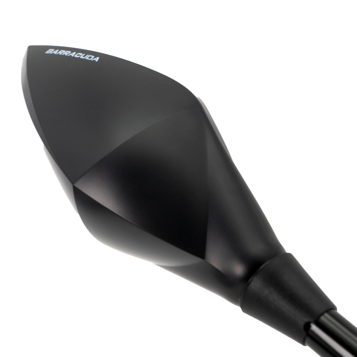 Barracuda Coppia Specchietti Retrovisori STREET neri Universali M10x1.25mm