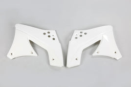 Convogliatori radiatore Kawasaki KX 250 F (09-12) bianchi