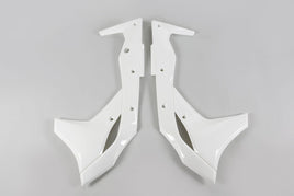 Convogliatori radiatore Kawasaki KX 250 F (17-20) bianchi