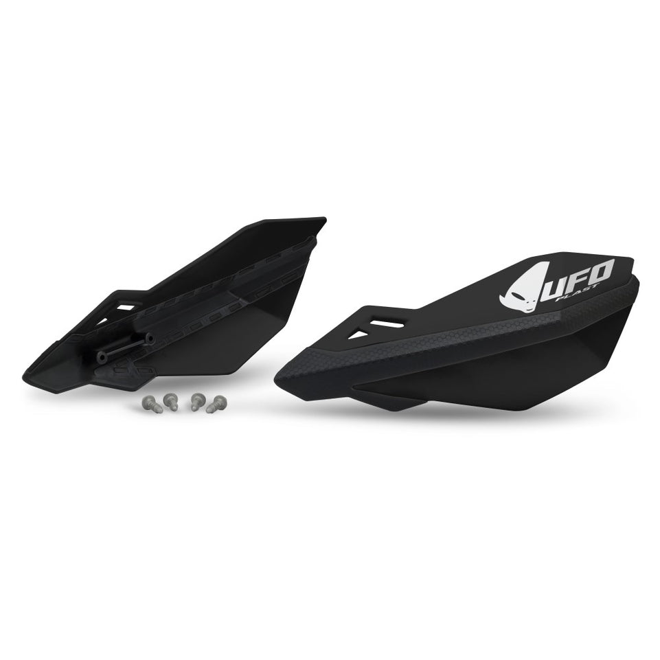 Coppia paramani UFO per attacchi OEM Husqvarna/KTM neri