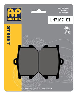 Pastiglie Freno Organiche Posteriori AP Racing LMP107