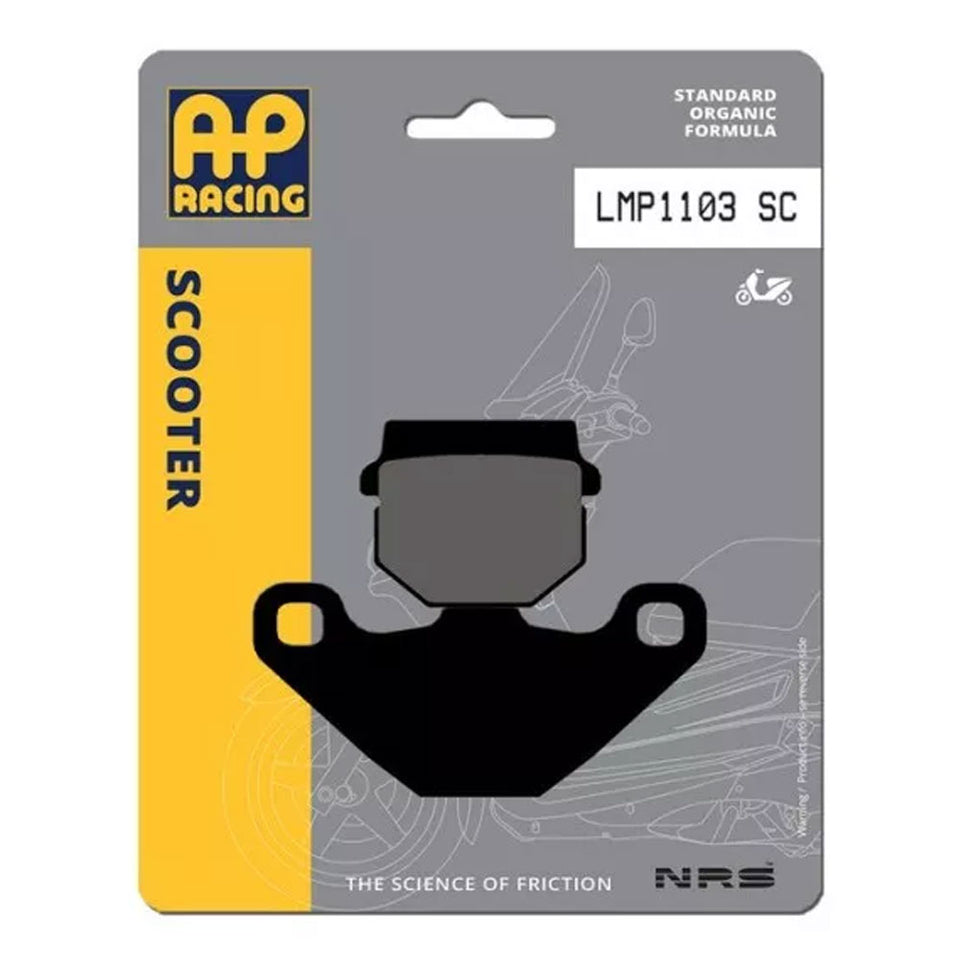 Pastiglie Freno Organiche Anteriori e Posteriori AP Racing LMP1103SC