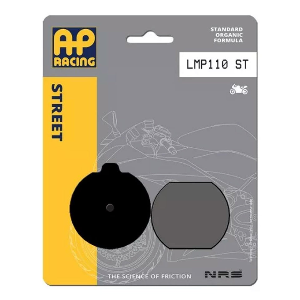 Pastiglie Freno Organiche Anteriori AP Racing LMP110