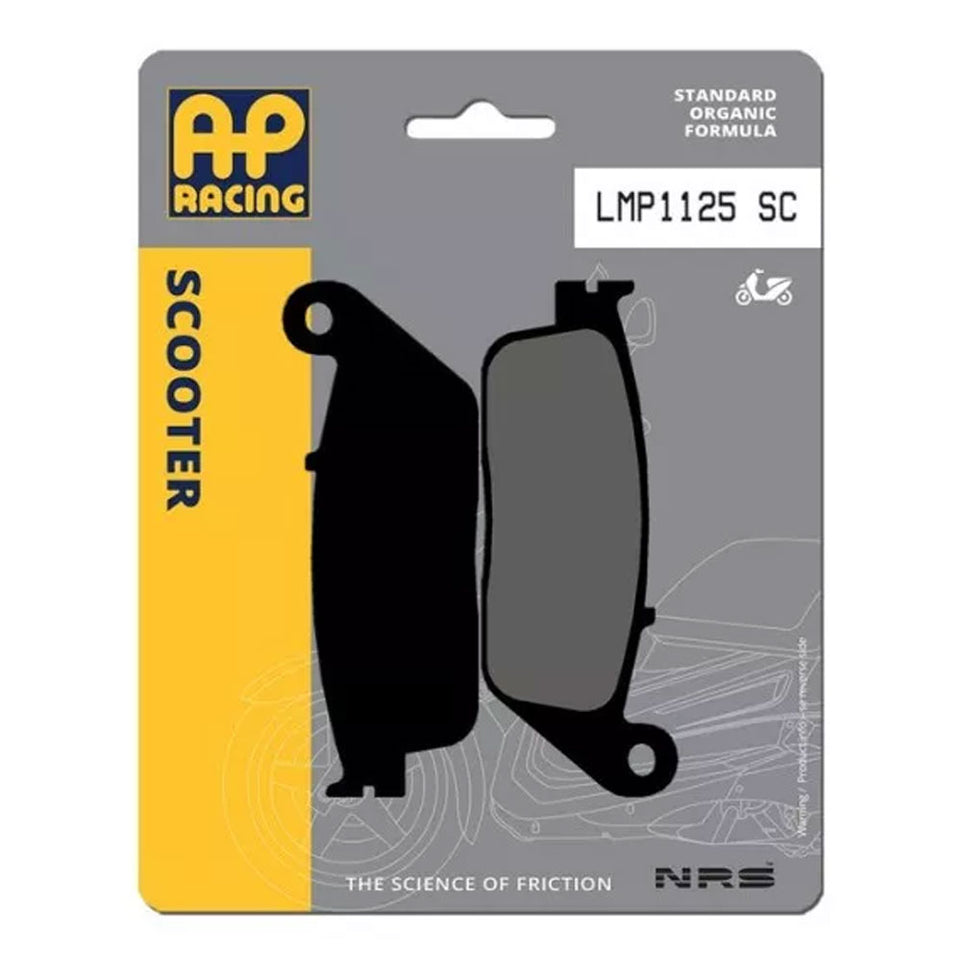 Pastiglie Freno Organiche Anteriori e Posteriori AP Racing LMP1125SC
