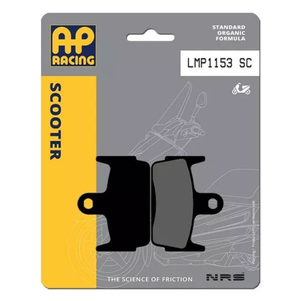 Pastiglie Freno Organiche Anteriori e Posteriori AP Racing LMP1153SC