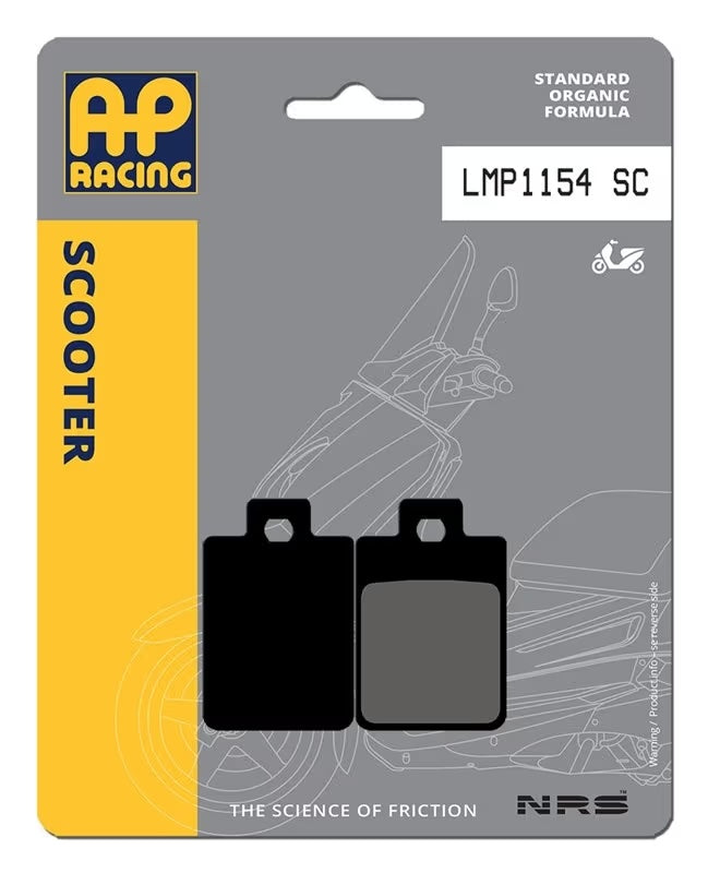 Pastiglie Freno Organiche Anteriori e Posteriori AP Racing LMP1154SC