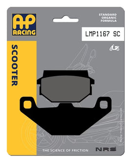 Pastiglie Freno Organiche Anteriori e Posteriori AP Racing LMP1167SC