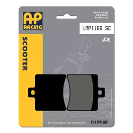 Pastiglie Freno Organiche Anteriori e Posteriori AP Racing LMP1168SC