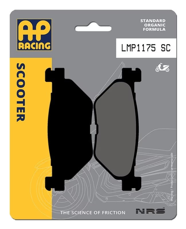Pastiglie Freno Organiche Anteriori e Posteriori AP Racing LMP1175SC