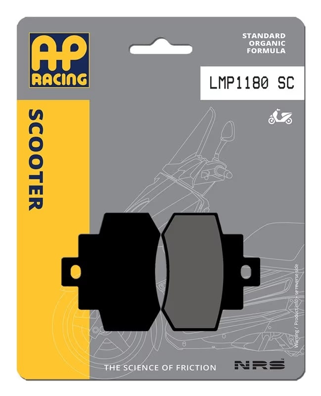 Pastiglie Freno Organiche Anteriori e Posteriori AP Racing LMP1180SC