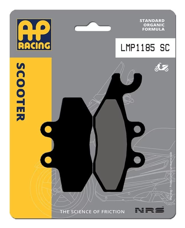 Pastiglie Freno Organiche Anteriori e Posteriori AP Racing LMP1185SC
