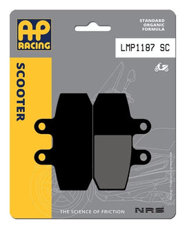Pastiglie Freno Organiche Anteriori e Posteriori AP Racing LMP1187SC