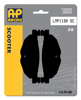 Pastiglie Freno Organiche Anteriori e Posteriori AP Racing LMP1190SC