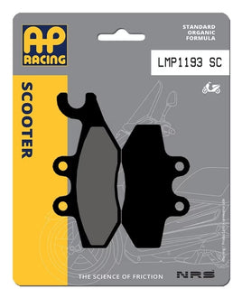 Pastiglie Freno Organiche Anteriori e Posteriori AP Racing LMP1193SC