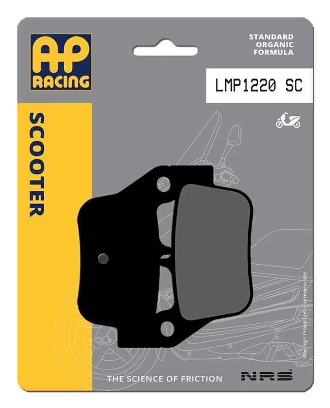 Pastiglie Freno Organiche Anteriori e Posteriori AP Racing LMP1220SC