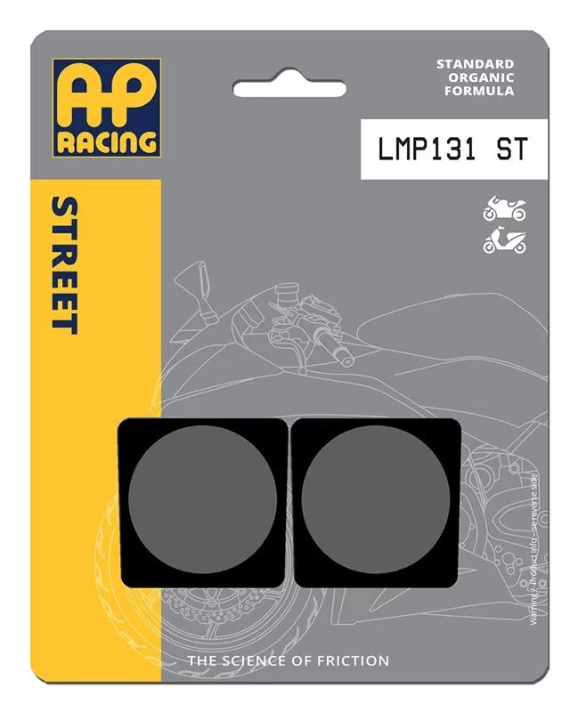 Pastiglie Freno Organiche Anteriori AP Racing LMP131
