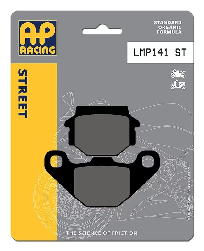 Pastiglie Freno Organiche Anteriori AP Racing LMP141