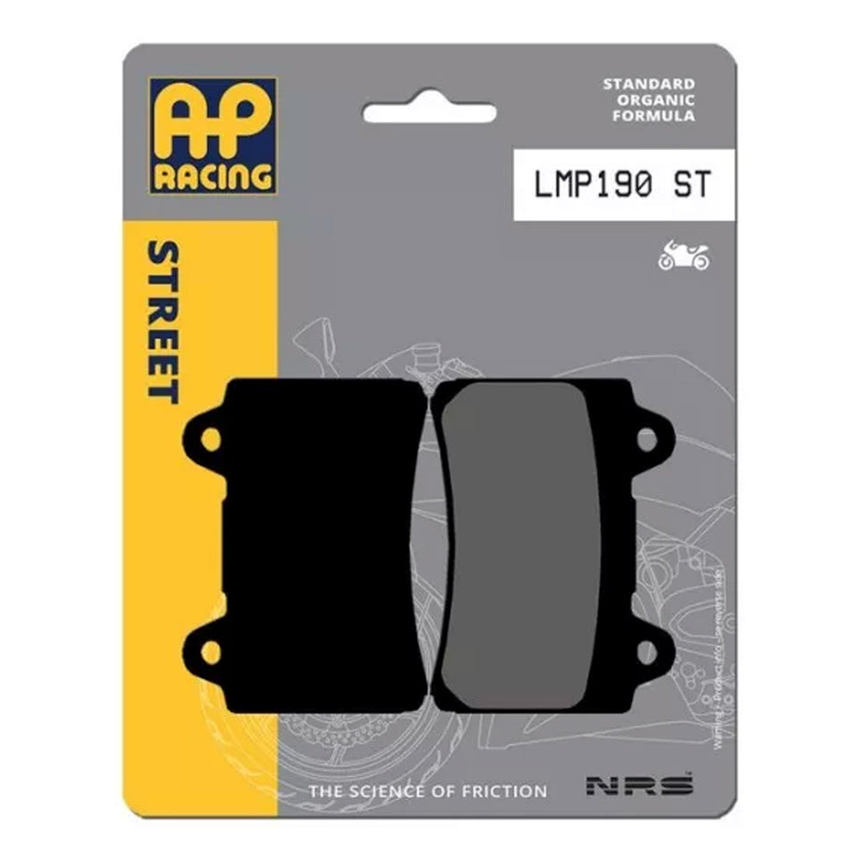Pastiglie Freno Organiche Anteriori AP Racing LMP190