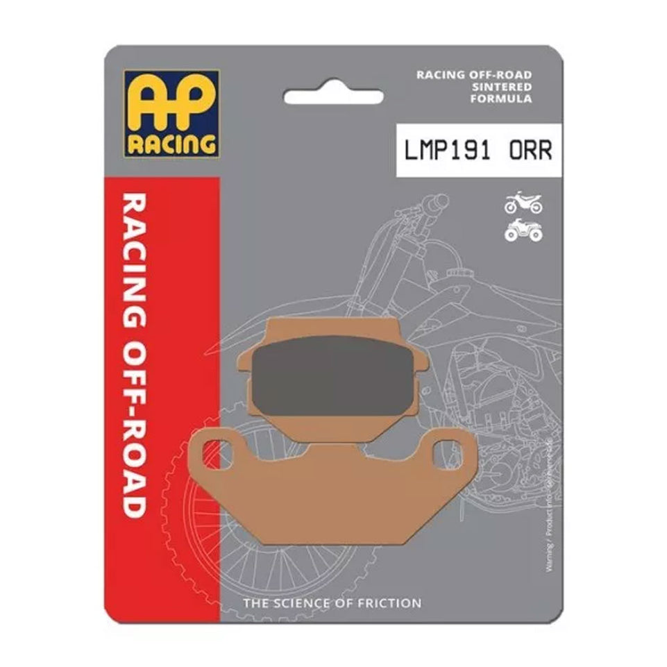 Pastiglie Freno Sinterizzate Racing Anteriori e Posteriori AP Racing LMP191ORR