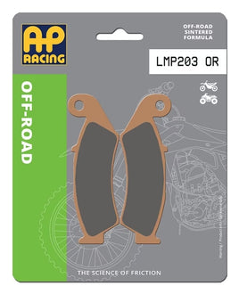 Pastiglie Freno Sinterizzate Anteriori e Posteriori AP Racing LMP203OR