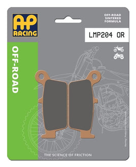 Pastiglie Freno Sinterizzate Anteriori e Posteriori AP Racing LMP204OR