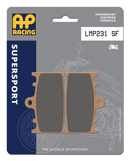 Pastiglie Freno Sinterizzate Anteriori e Posteriori AP Racing LMP231SF