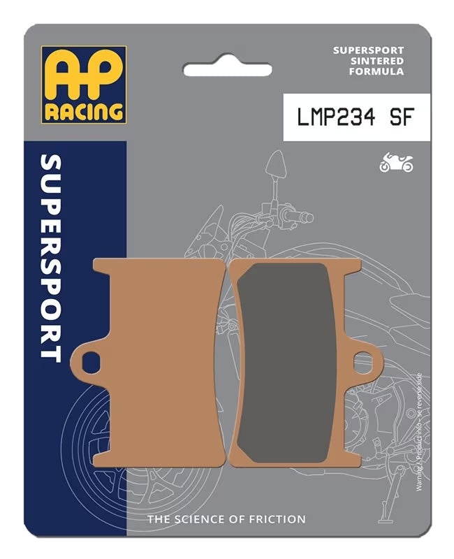 Pastiglie Freno Sinterizzate Anteriori e Posteriori AP Racing LMP234SF