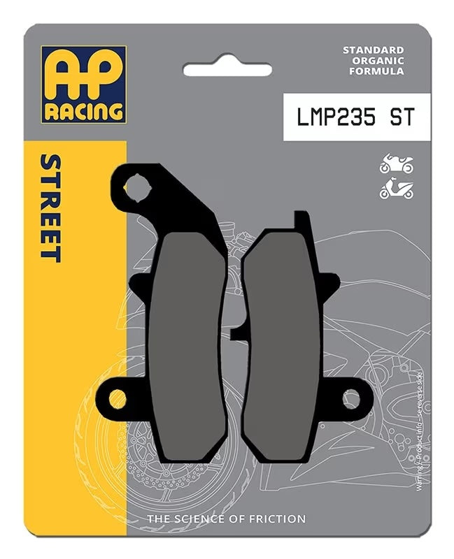 Pastiglie Freno Organiche Posteriori AP Racing LMP235