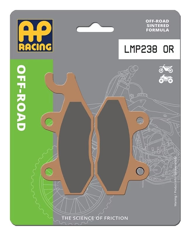 Pastiglie Freno Sinterizzate Anteriori e Posteriori AP Racing LMP238OR