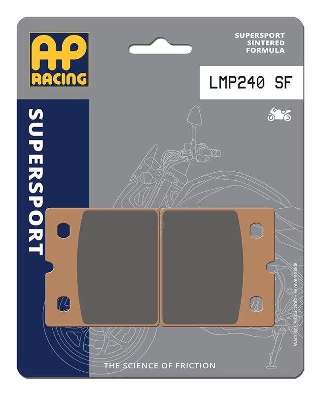 Pastiglie Freno Sinterizzate Anteriori e Posteriori AP Racing LMP240SF