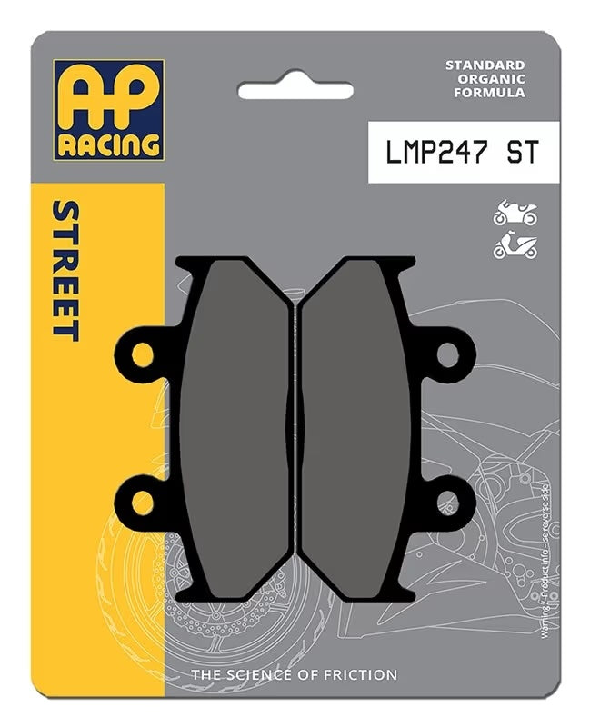Pastiglie Freno Organiche Anteriori AP Racing LMP247