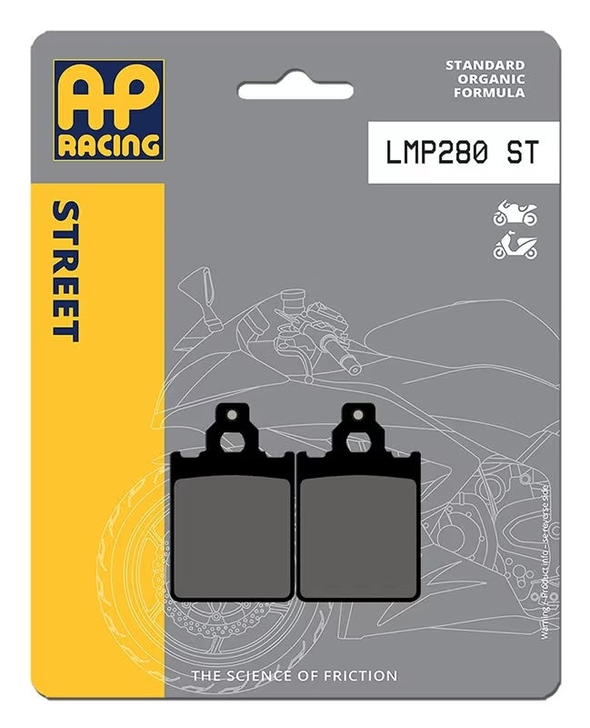 Pastiglie Freno Organiche Posteriori AP Racing LMP280