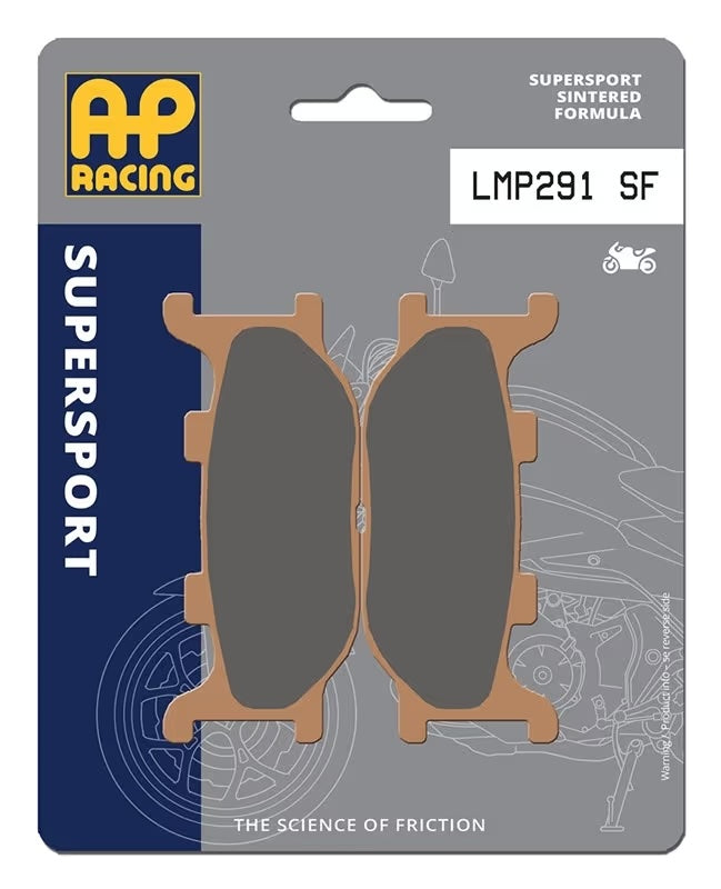 Pastiglie Freno Sinterizzate Anteriori e Posteriori AP Racing LMP291SF