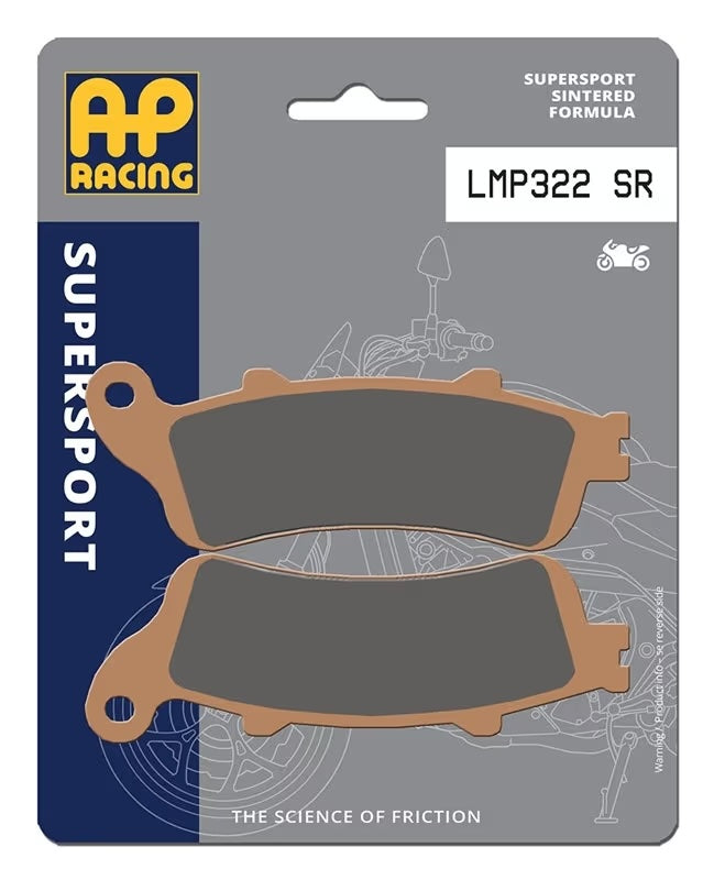 Pastiglie Freno Sinterizzate Anteriori e Posteriori AP Racing LMP322SR