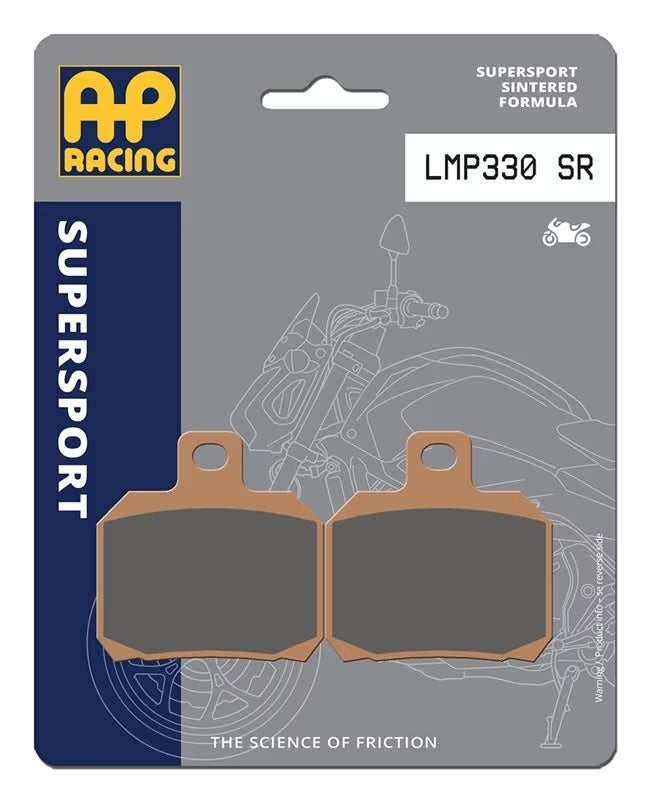 Pastiglie Freno Sinterizzate Anteriori e Posteriori AP Racing LMP330SR