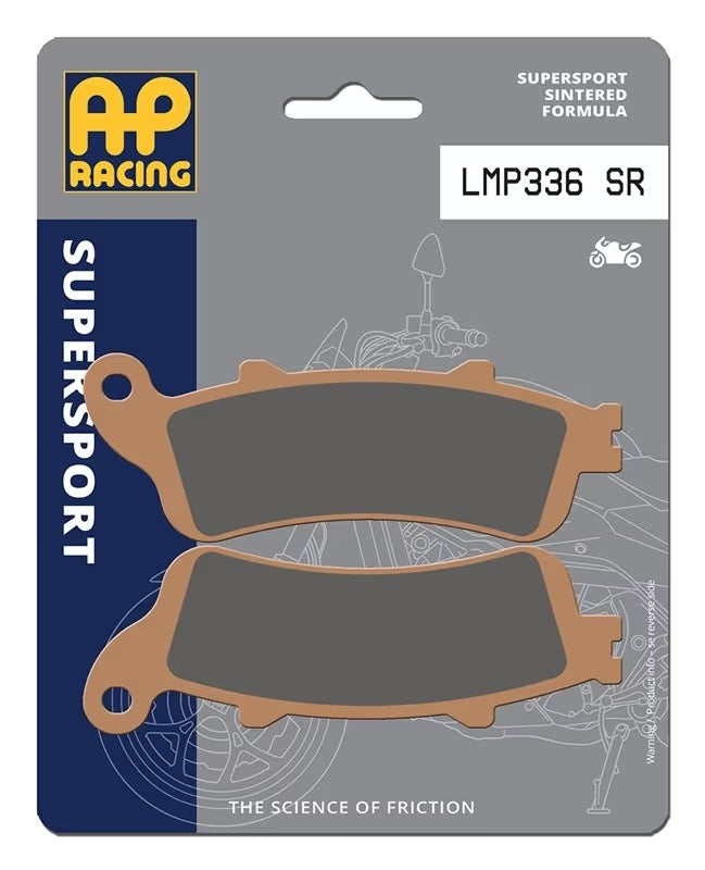Pastiglie Freno Sinterizzate Anteriori e Posteriori AP Racing LMP336SR