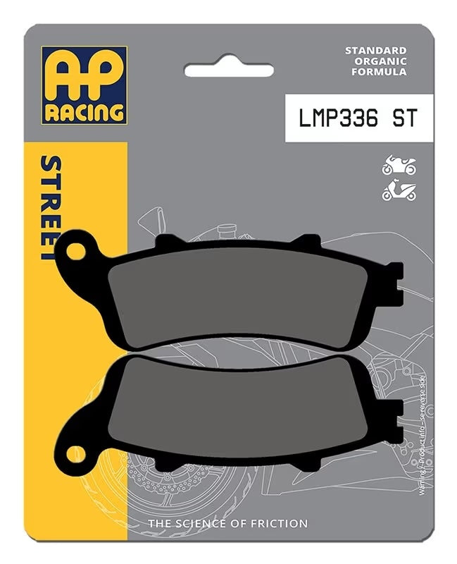 Pastiglie Freno Organiche Posteriori AP Racing LMP336