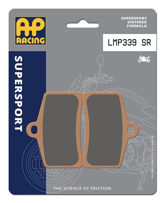 Pastiglie Freno Sinterizzate Anteriori e Posteriori AP Racing LMP339SR