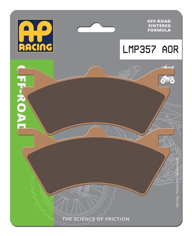 Pastiglie Freno Sinterizzate Anteriori e Posteriori AP Racing LMP357AOR