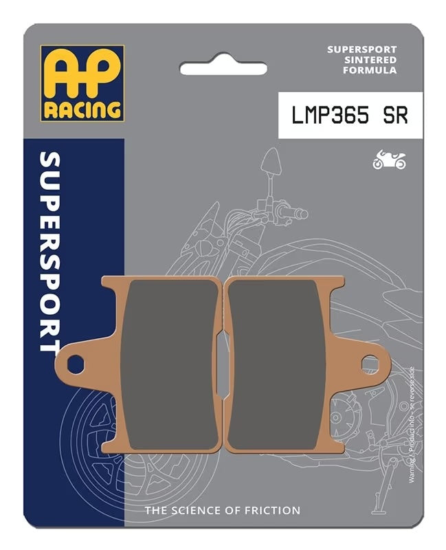 Pastiglie Freno Sinterizzate Anteriori e Posteriori AP Racing LMP365SR