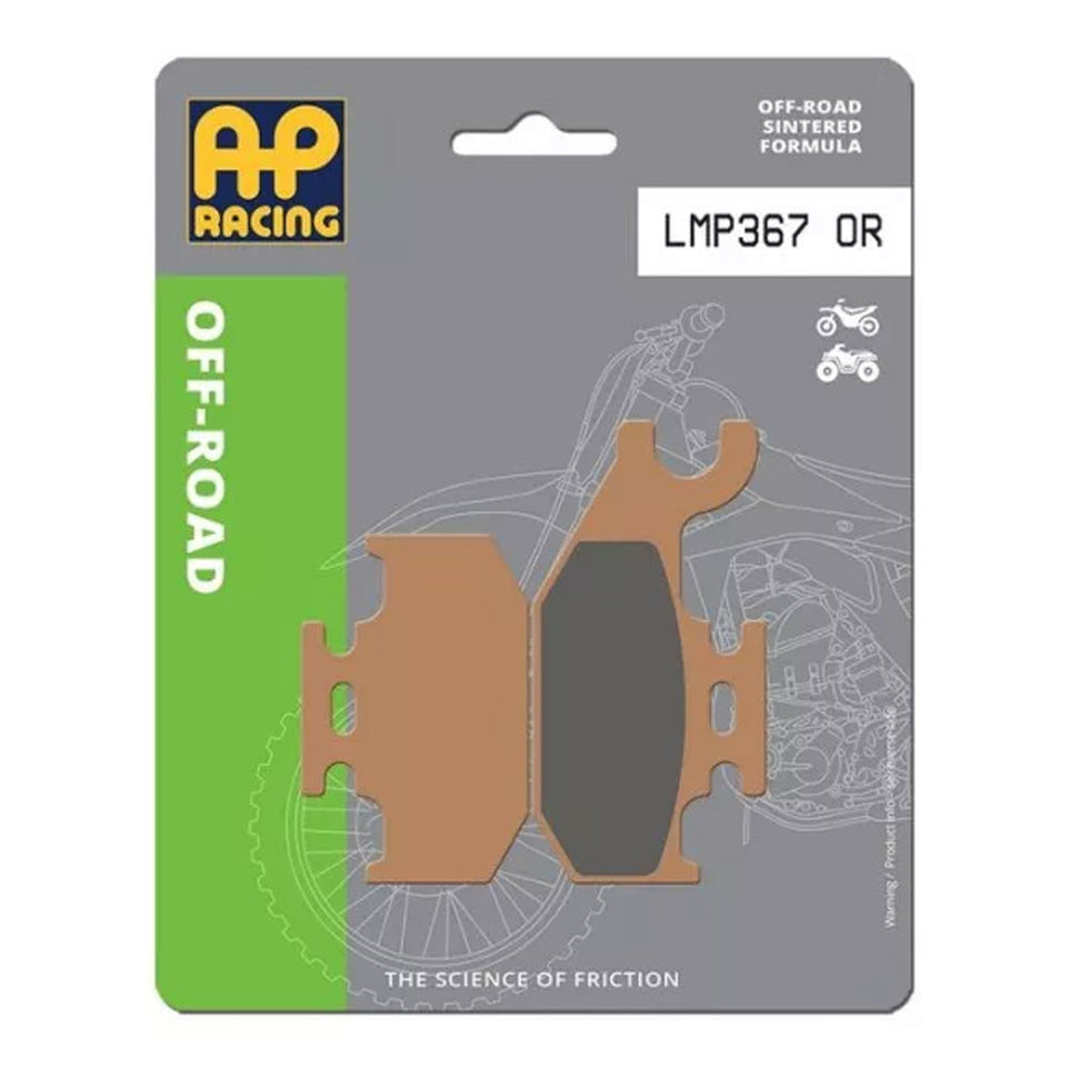 Pastiglie Freno Sinterizzate Anteriori e Posteriori AP Racing LMP367OR