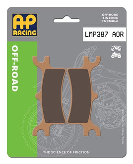 Pastiglie Freno Sinterizzate Anteriori e Posteriori AP Racing LMP387AOR