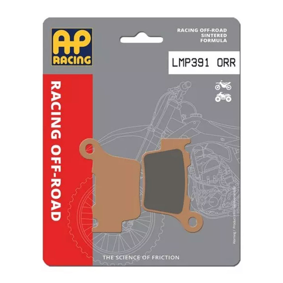 Pastiglie Freno Sinterizzate Racing Anteriori e Posteriori AP Racing LMP391ORR