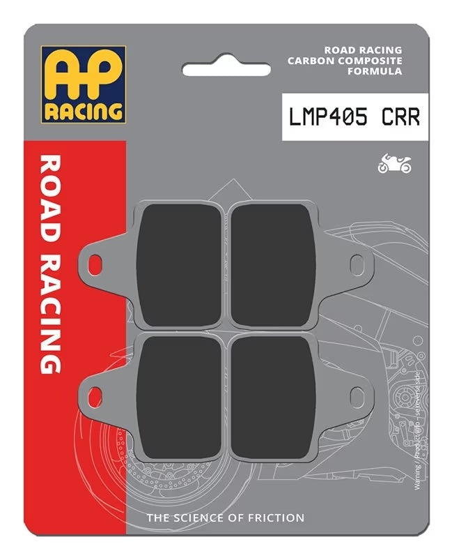 Pastiglie Freno Sinterizzate Racing Anteriori e Posteriori AP Racing LMP405CRR
