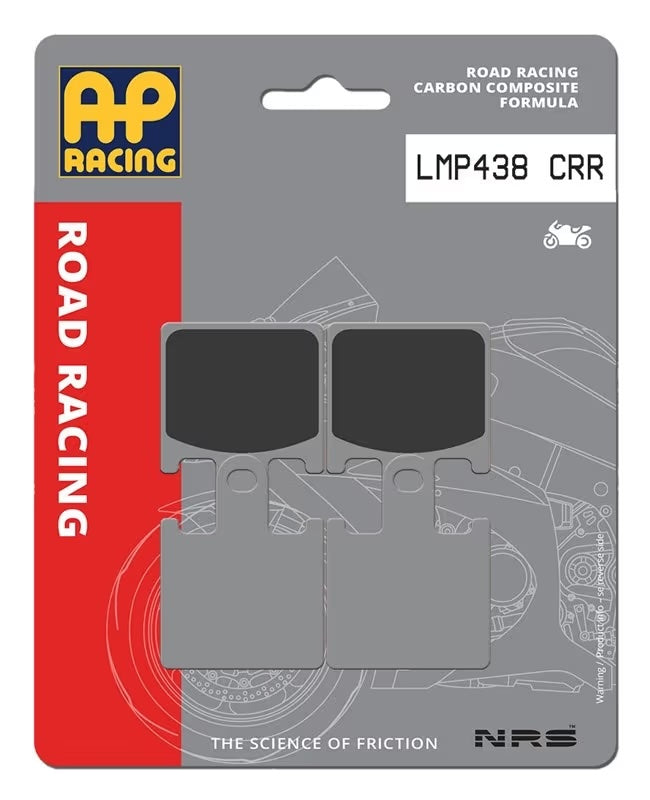 Pastiglie Freno Sinterizzate Racing Anteriori e Posteriori AP Racing LMP438CRR