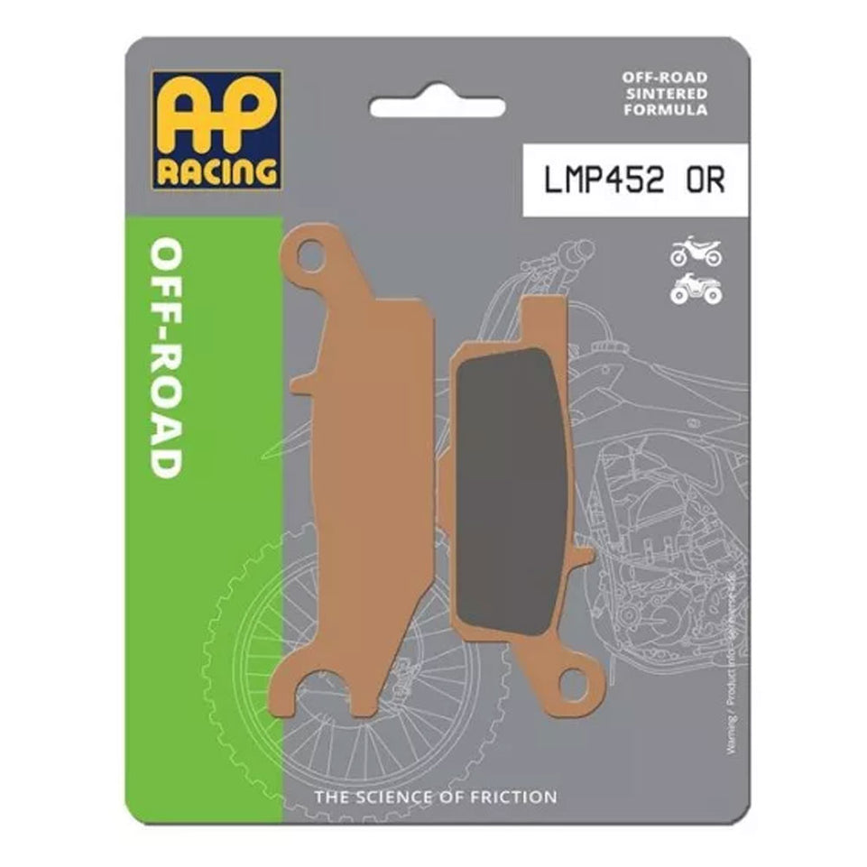 Pastiglie Freno Sinterizzate Anteriori e Posteriori AP Racing LMP452OR
