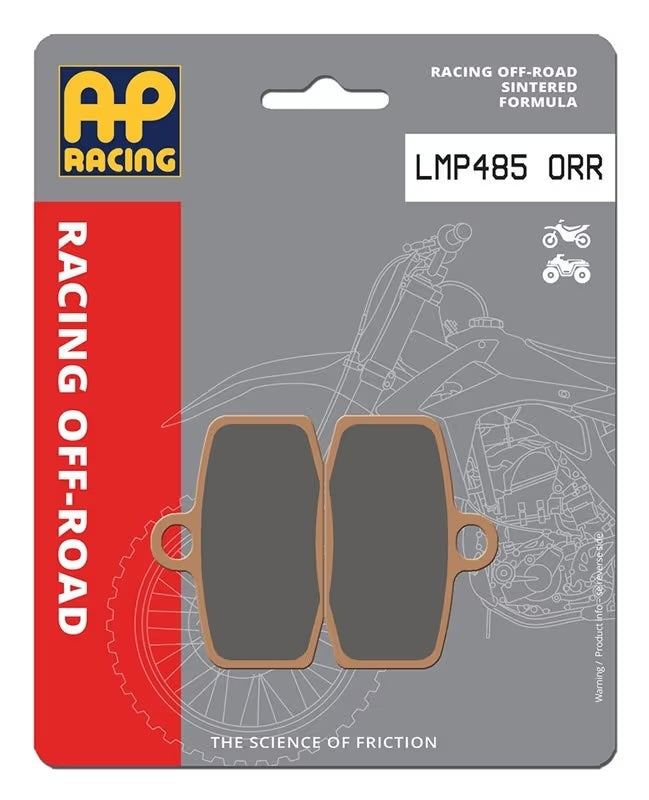 Pastiglie Freno Sinterizzate Racing Anteriori e Posteriori AP Racing LMP485ORR