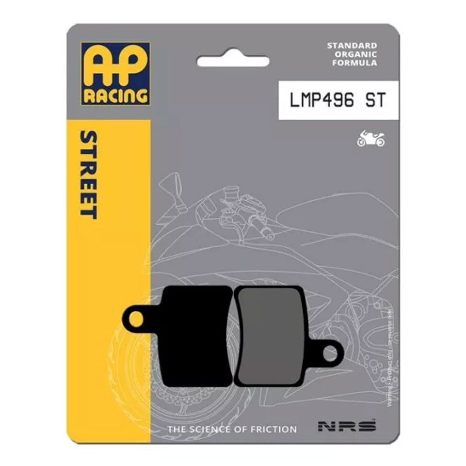 Pastiglie Freno Organiche Anteriori e Posteriori AP Racing LMP496