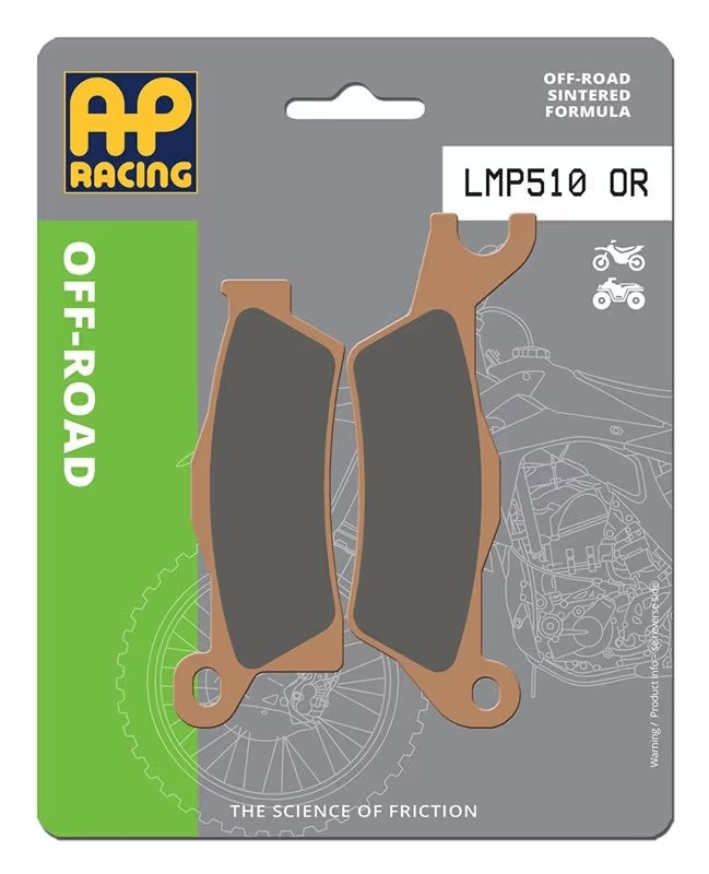 Pastiglie Freno Sinterizzate Anteriori e Posteriori AP Racing LMP510OR