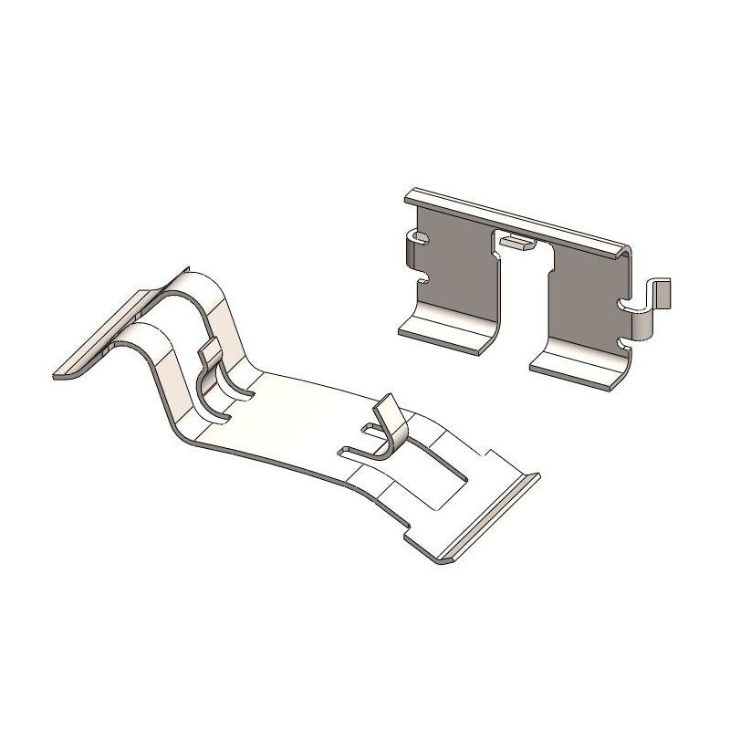 Fermo pastiglie freno anteriore + lamierino